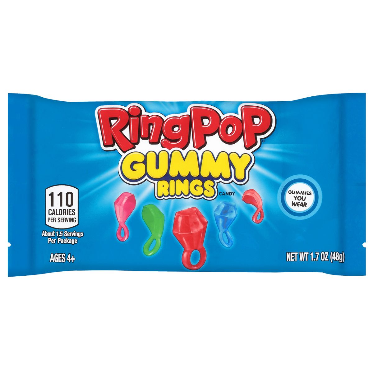 Guminukai RING POP, 48g Candy POP