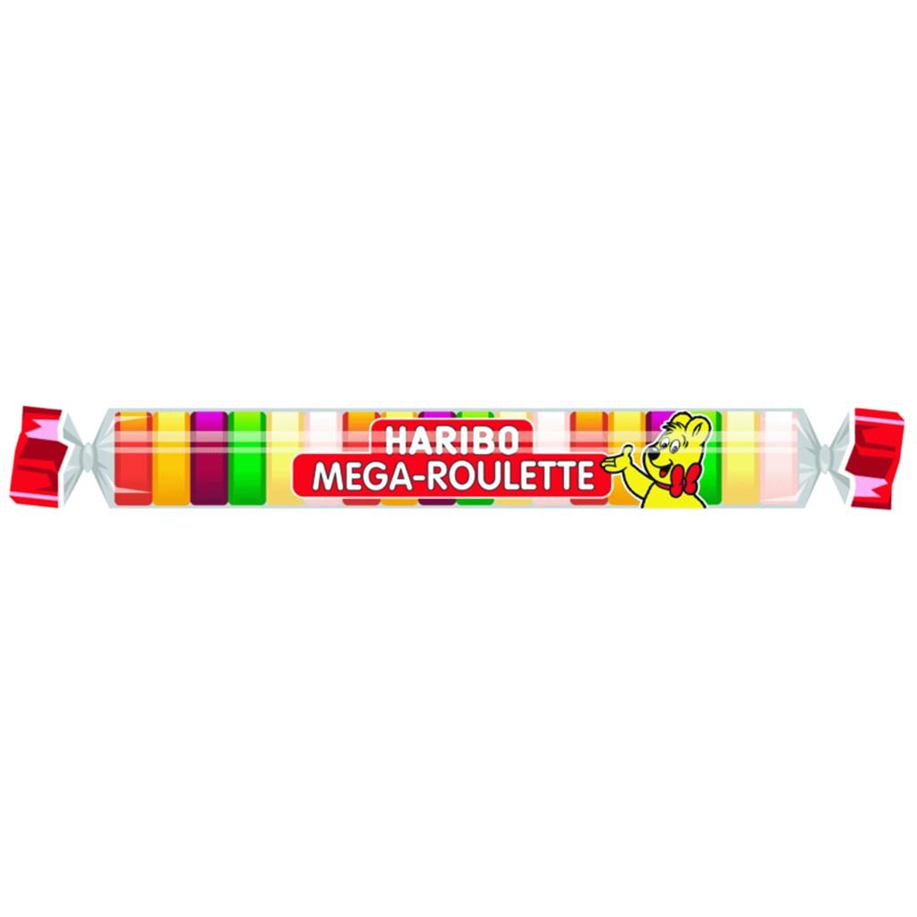 Kummikommid HARIBO MEGA ROULETTE, 45g | Candy POP