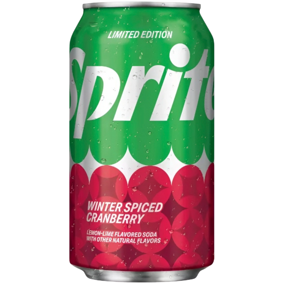 Carbonated Soft Drink SPRITE (SPICED CRANBERRY), 355ml | Candy POP