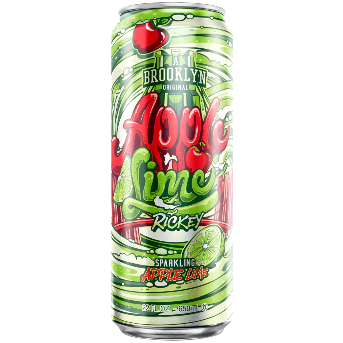 Carbonated Soft Drink ARIZONA (APPLE LIME RICKEY), 650ml | Candy POP
