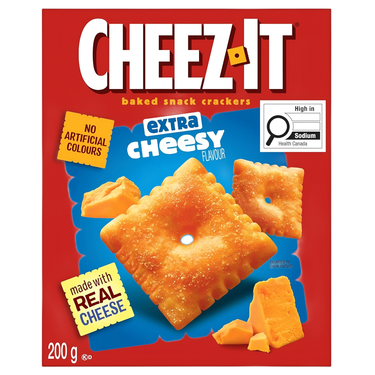 Krakersy CHEEZ-IT (EXTRA CHEESY), 200g | Candy POP