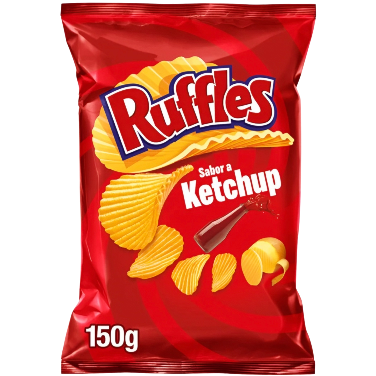 Bulvių traškučiai RUFFLES (KETCHUP), 150g | Candy POP