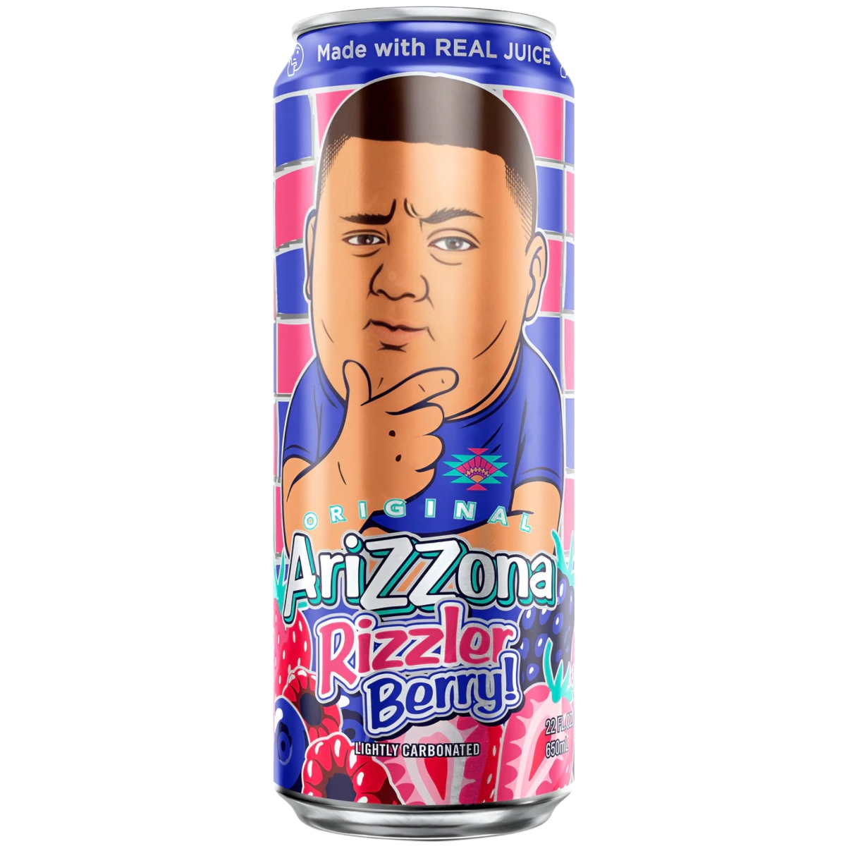Gaivusis gėrimas ARIZONA (RIZZLER BERRY), 650ml | Candy POP