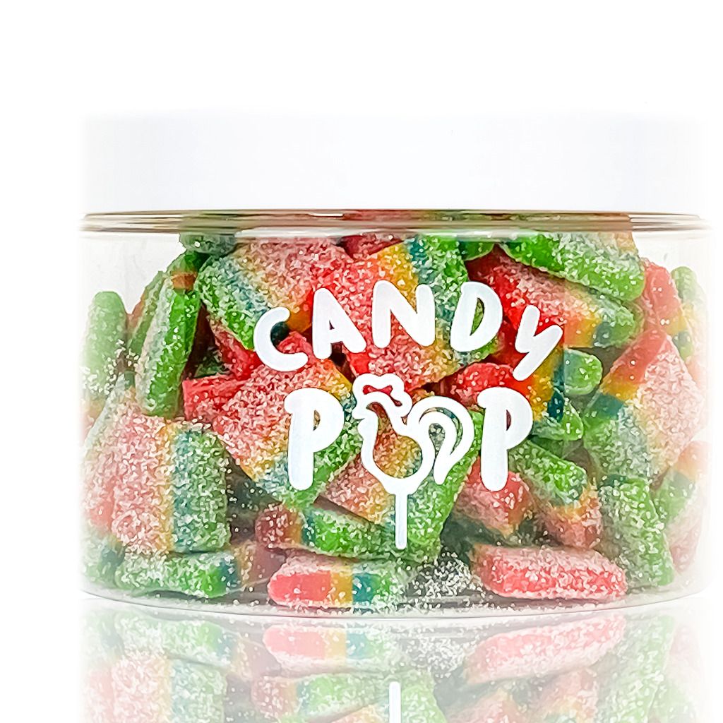 Żelki CANDY POP MULTICOLOR BELTS BITES, 300g | Candy POP
