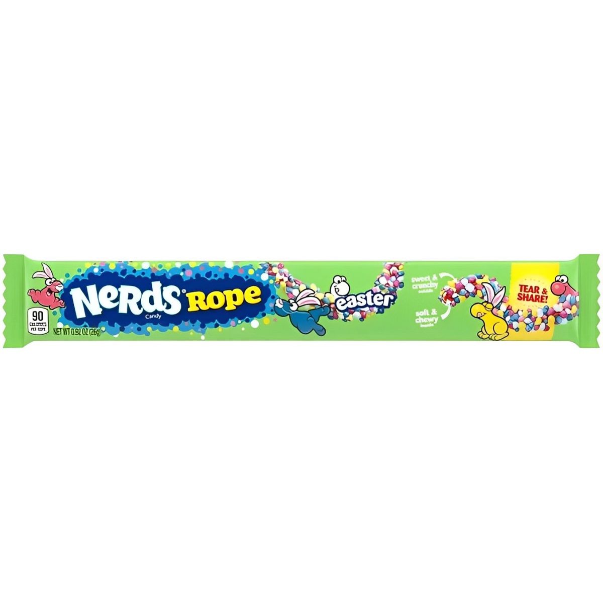 Košļājamā konfekte NERDS ROPE EASTER, 26g | Candy POP