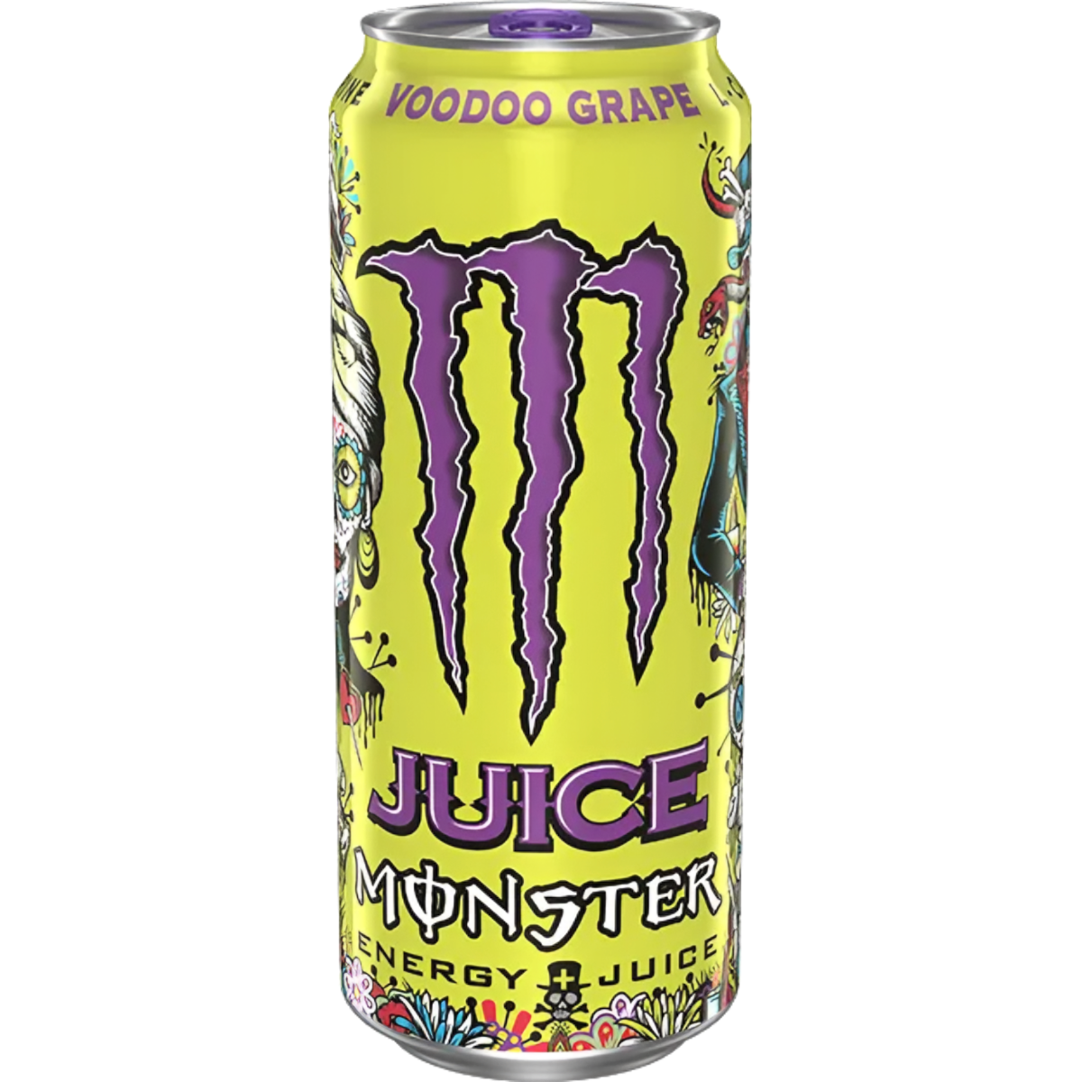 Energinis gėrimas MONSTER JUICE (VOODOO GRAPE), 473ml | Candy POP